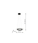 Milagro Lampa Wisząca COSMO 12W LED ML345 Milagro Lampa Wisząca COSMO 12W LED ML345