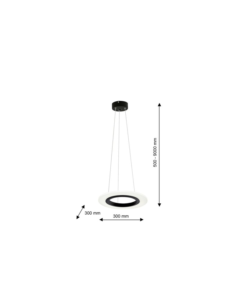 Milagro Lampa Wisząca COSMO 12W LED ML345 Milagro Lampa Wisząca COSMO 12W LED ML345