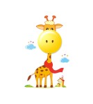 Lampka nocna do pokoju dziecięcego - Milagro LAMPKA DZIECIĘCA GIRAFFE 0,6W LED ML114 - product 1
