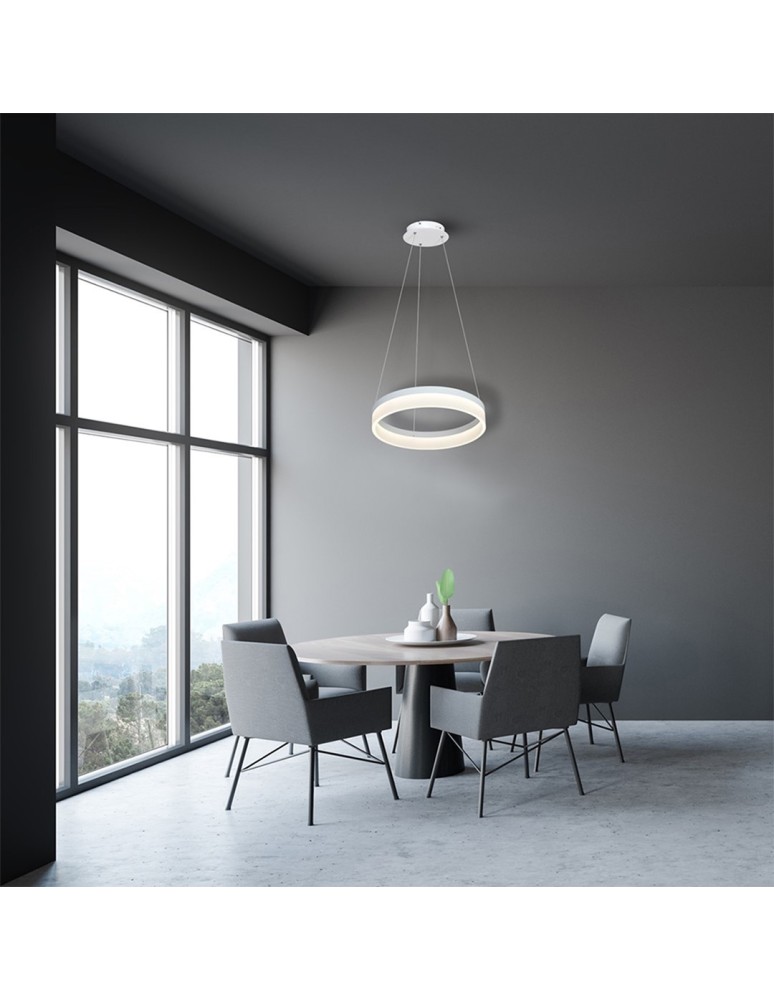 Milagro Lampa Wisząca RING 24W LED ML405 Milagro Lampa Wisząca RING 24W LED ML405