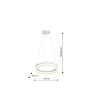 Milagro Lampa Wisząca RING 24W LED ML405 Milagro Lampa Wisząca RING 24W LED ML405