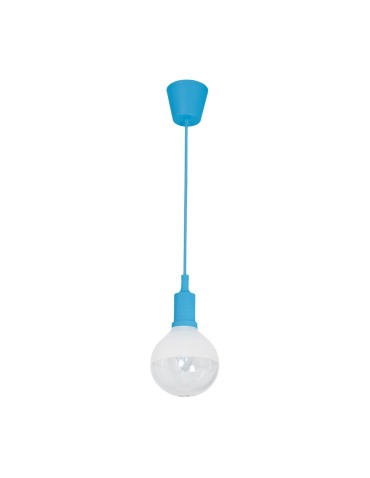Milagro Lampa Wisząca BUBBLE BLUE 5W E14 LED ML457