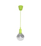 Lampy wiszące żarówki - Milagro Lampa Wisząca BUBBLE LIME 5W E14 LED ML458 - product 1