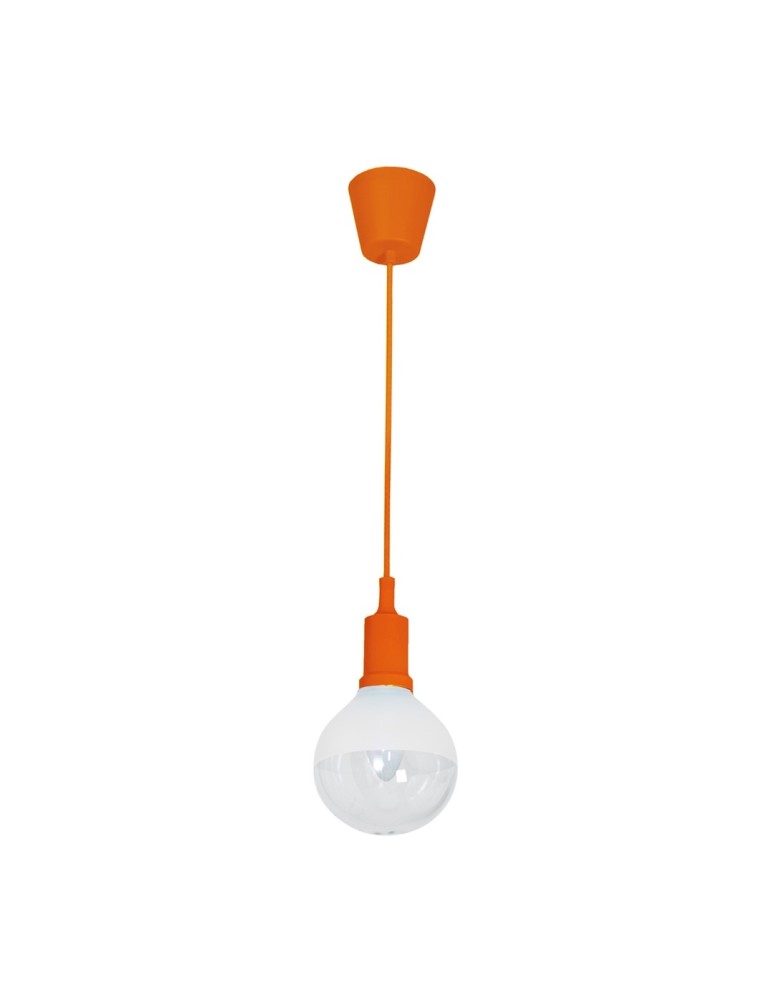 Milagro Lampa Wisząca BUBBLE ORANGE 5W E14 LED ML460