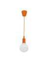 Milagro Lampa Wisząca BUBBLE ORANGE 5W E14 LED ML460