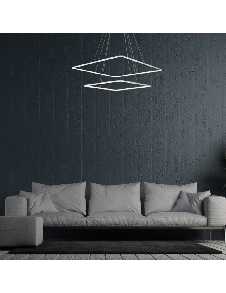 Milagro Lampa Wisząca NIX WHITE 50W LED ML514 Milagro Lampa Wisząca NIX WHITE 50W LED ML514