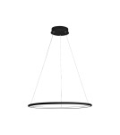 Milagro Lampa Wisząca ORION BLACK  22W LED ML507 Milagro Lampa Wisząca ORION BLACK  22W LED ML507