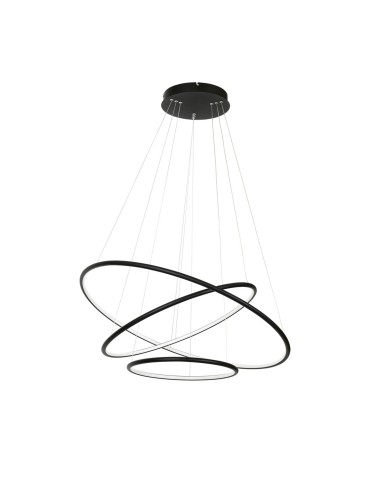 Milagro Lampa Wisząca ORION BLACK  99W LED ML509