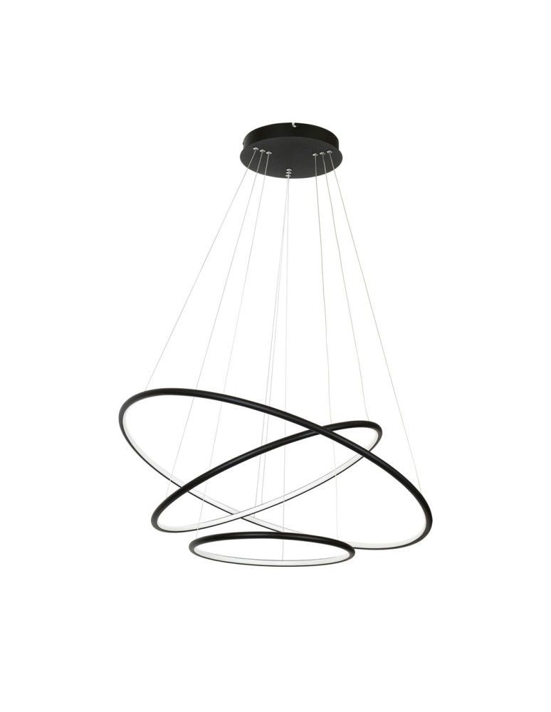 Milagro Lampa Wisząca ORION BLACK 99W LED ML509 Milagro Lampa Wisząca ORION BLACK 99W LED ML509