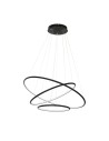 Milagro Lampa Wisząca ORION BLACK  99W LED ML509