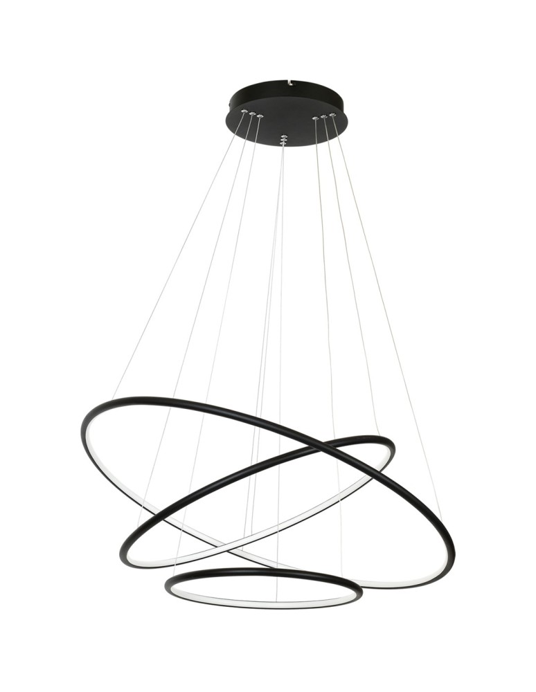 Milagro Lampa Wisząca ORION BLACK 99W LED ML509 Milagro Lampa Wisząca ORION BLACK 99W LED ML509
