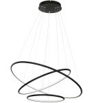Milagro Lampa Wisząca ORION BLACK 99W LED ML509 Milagro Lampa Wisząca ORION BLACK 99W LED ML509