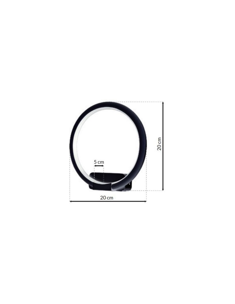 Milagro Kinkiet ORION BLACK 10W LED ML506 Milagro Kinkiet ORION BLACK 10W LED ML506