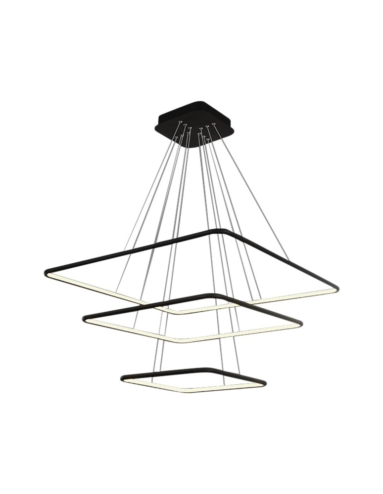 Milagro Lampa Wisząca NIX BLACK 117W LED ML519