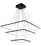Lampy wiszące - Milagro Lampa Wisząca NIX BLACK 117W LED ML519 - product 2