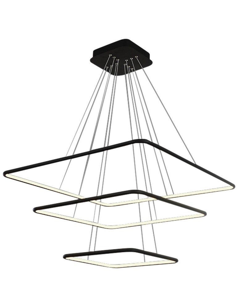 Milagro Lampa Wisząca NIX BLACK 117W LED ML519