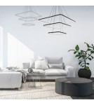 Lampy wiszące - Milagro Lampa Wisząca NIX BLACK 117W LED ML519 - product 3