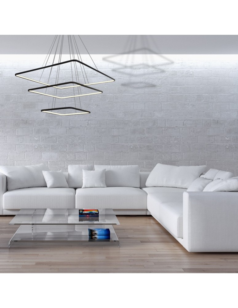 Milagro Lampa Wisząca NIX BLACK 117W LED ML519
