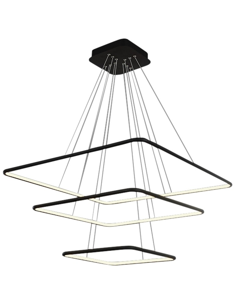 Milagro Lampa Wisząca NIX BLACK 117W LED ML519