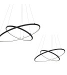Milagro Lampa Wisząca ORION BLACK 53W LED ML508 Milagro Lampa Wisząca ORION BLACK 53W LED ML508