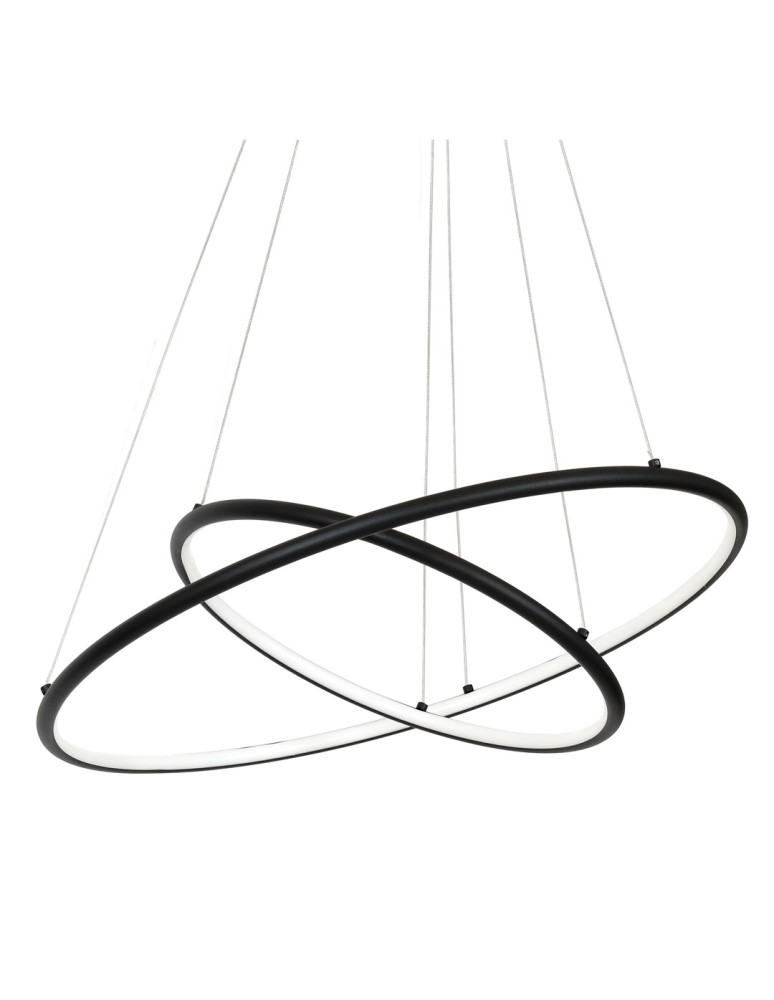 Milagro Lampa Wisząca ORION BLACK 53W LED ML508 Milagro Lampa Wisząca ORION BLACK 53W LED ML508