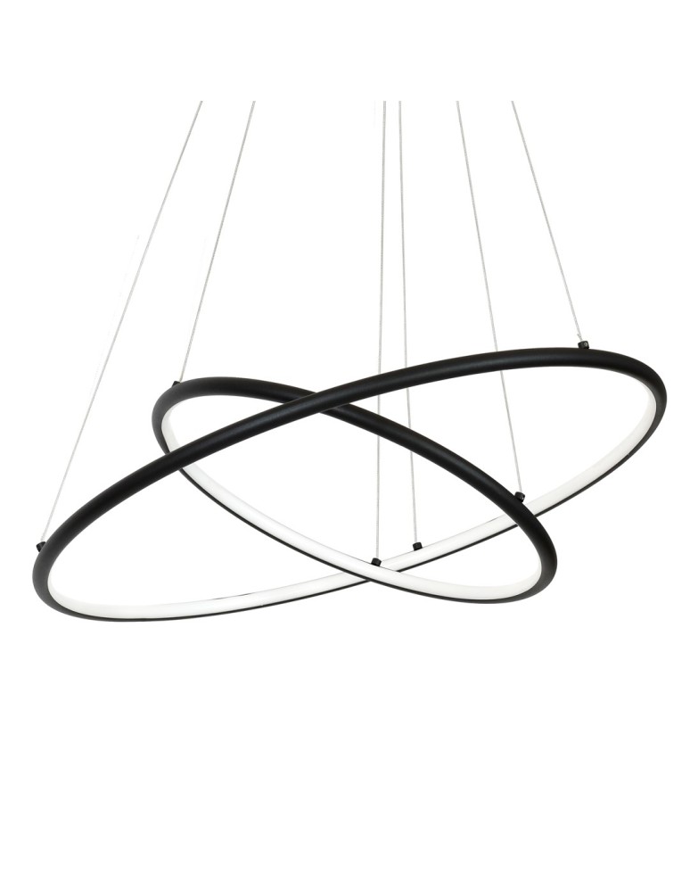 Milagro Lampa Wisząca ORION BLACK 53W LED ML508 Milagro Lampa Wisząca ORION BLACK 53W LED ML508