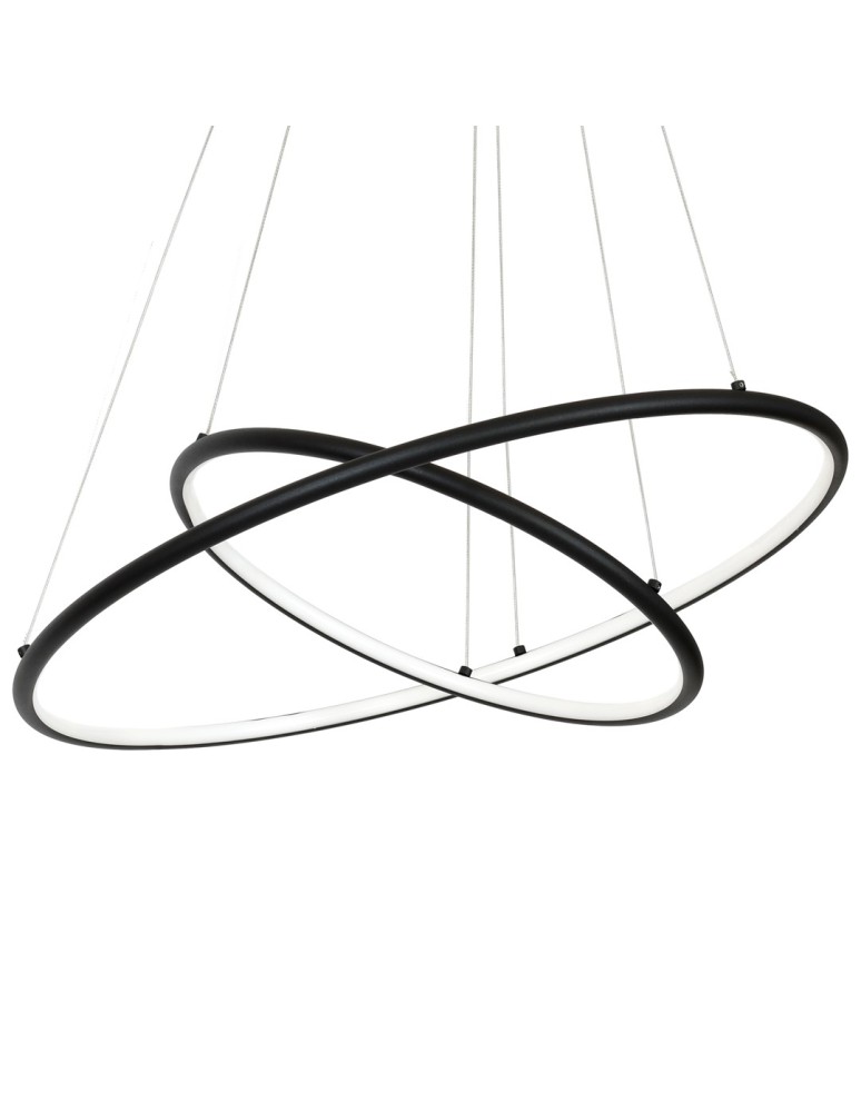 Milagro Lampa Wisząca ORION BLACK 53W LED ML508 Milagro Lampa Wisząca ORION BLACK 53W LED ML508