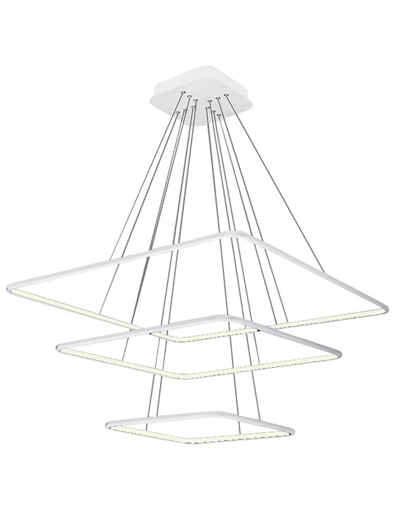 Milagro Lampa Wisząca NIX WHITE 117W LED ML515 Milagro Lampa Wisząca NIX WHITE 117W LED ML515