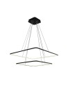 Milagro Lampa Wisząca NIX BLACK 50W LED ML518 Milagro Lampa Wisząca NIX BLACK 50W LED ML518