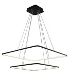 Milagro Lampa Wisząca NIX BLACK 50W LED ML518 Milagro Lampa Wisząca NIX BLACK 50W LED ML518