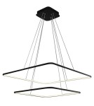 Milagro Lampa Wisząca NIX BLACK 50W LED ML518 Milagro Lampa Wisząca NIX BLACK 50W LED ML518