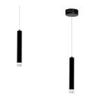 Milagro Lampa Wisząca CARBON 1X5W LED ML182 Milagro Lampa Wisząca CARBON 1X5W LED ML182