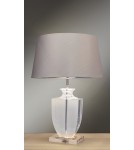 Lampy stołowe z abażurem - LUIS COLLECTION LIONA CLEAR 1x60W E27 LIONA/TL Stołowa - product 2
