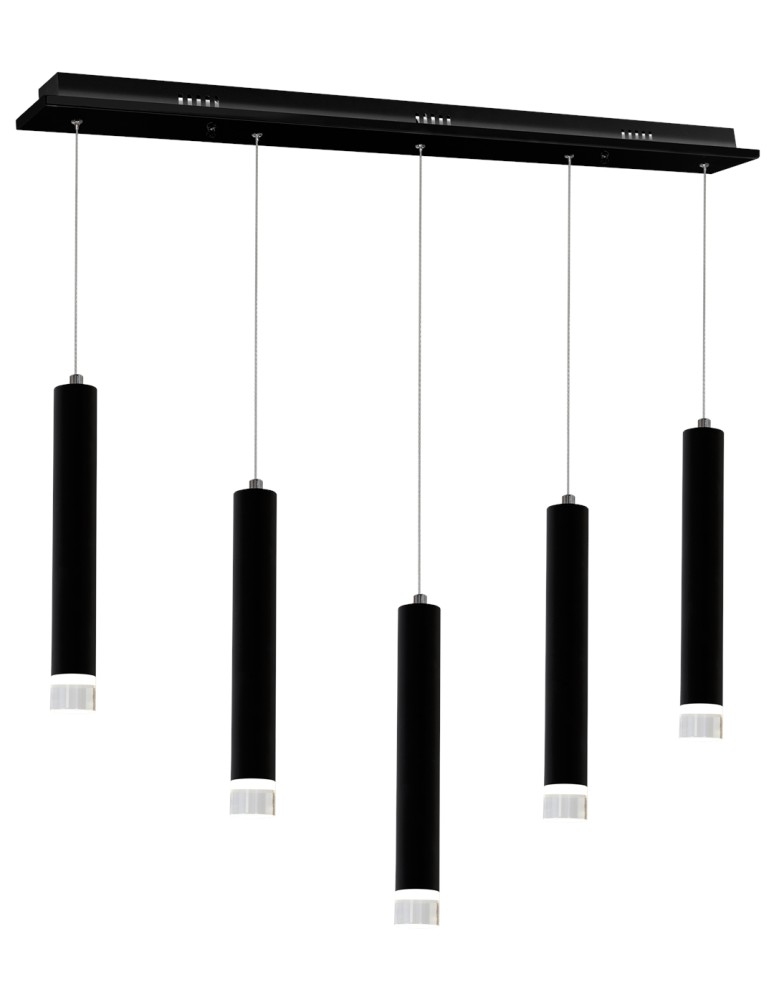 Milagro Lampa Wisząca CARBON 5X5W LED ML184 Milagro Lampa Wisząca CARBON 5X5W LED ML184