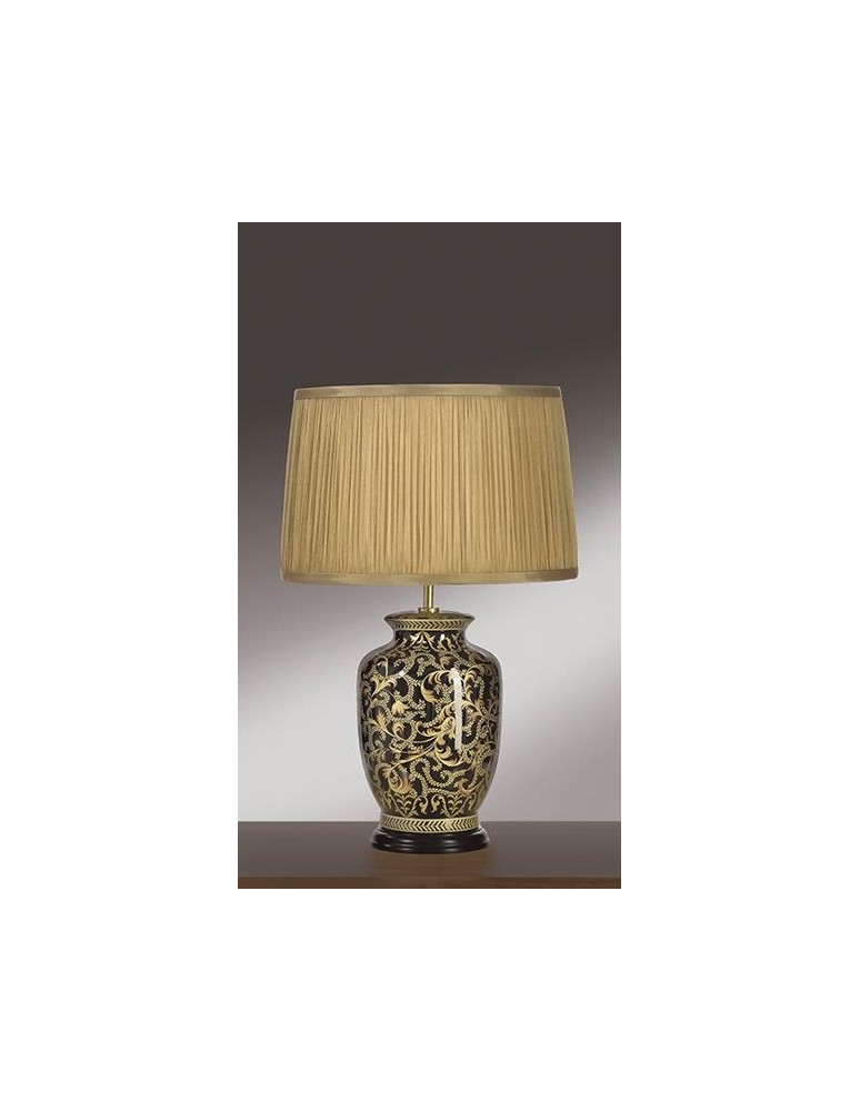 Lampy stołowe z abażurem - LUIS COLLECTION MORRIS SMALL 1x60W E27 MORRIS/TL SMALL Stołowa - produkt kolory-swiatla.pl 1