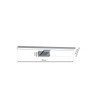 Milagro Kinkiet SHINE CHROME 60cm 13,8W LED ML589 Milagro Kinkiet SHINE CHROME 60cm 13,8W LED ML589