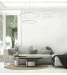 Milagro Lampa Wisząca ORION WHITE 53W LED ML502 Milagro Lampa Wisząca ORION WHITE 53W LED ML502