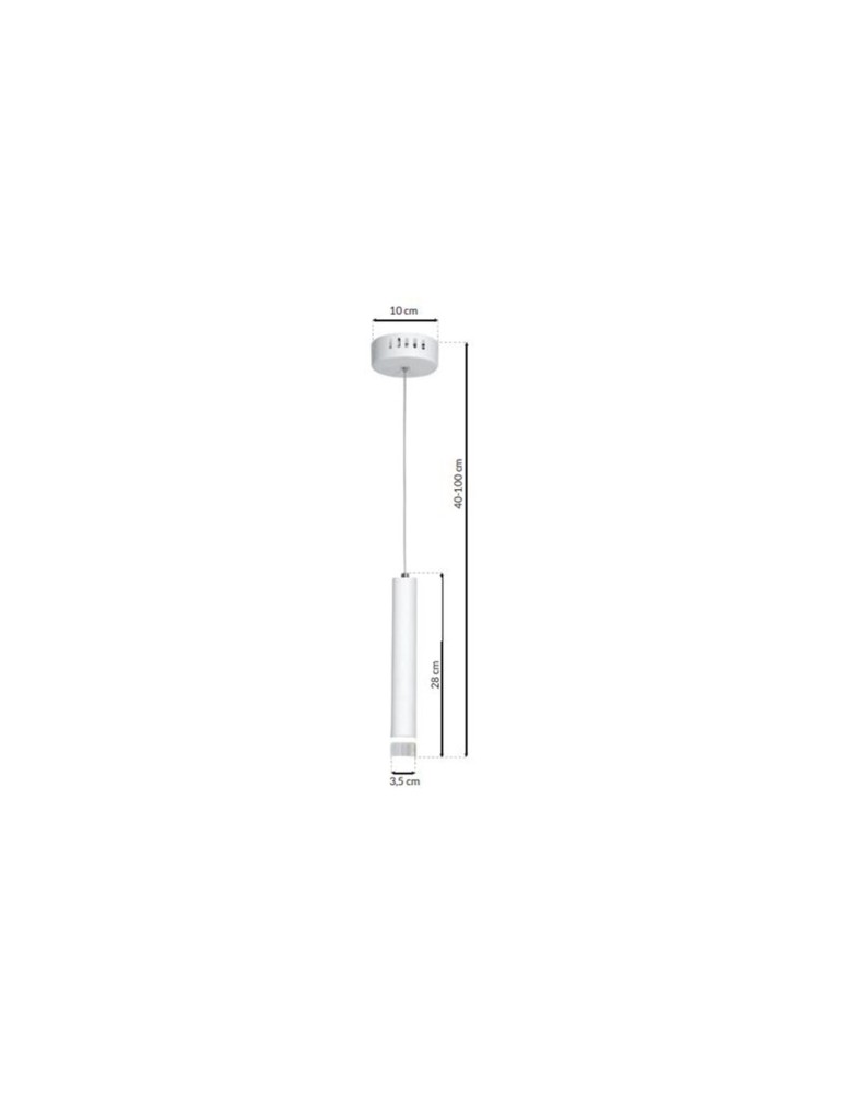 Milagro Lampa Wisząca ALBA 5W LED ML188 Milagro Lampa Wisząca ALBA 5W LED ML188