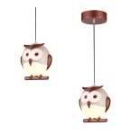 Milagro Lampa Wisząca OWL 1XE14 LED ML243 Milagro Lampa Wisząca OWL 1XE14 LED ML243
