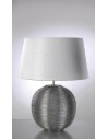 LUIS COLLECTION CESAR Srebrny 1x60W E27 CAESAR/TL SIL Stołowa