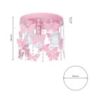 Lampy sufitowe dziecięce - Milagro Lampa sufitowa ANGELICA 3xE27 MLP1165 - product 4