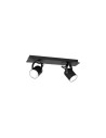 Milagro Lampa sufitowa PICO BLACK 2xGU10 MLP995