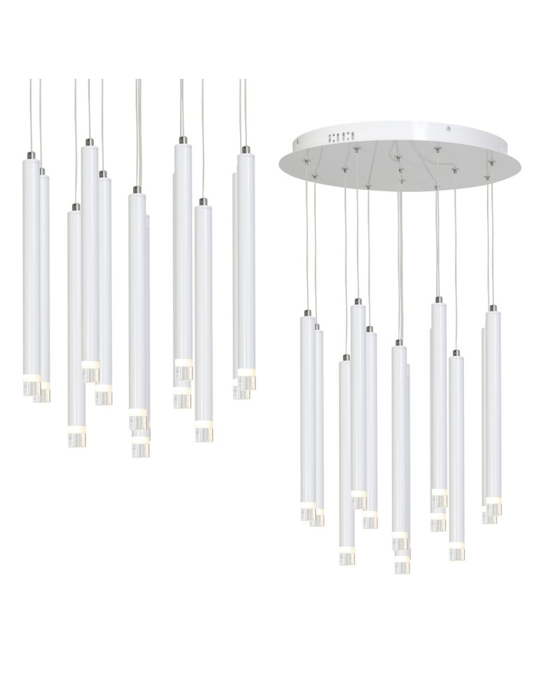 Milagro Lampa Wisząca ALBA 12W LED ML228 Milagro Lampa Wisząca ALBA 12W LED ML228