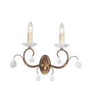 Kinkiety - Elstead Lighting Interior Kinkiet LUNETTA 2x60W E14 LUN2 BRONZE - product 1