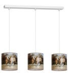 Lampy wiszące dziecięce - Milagro Lampa Wisząca HORSES 3xE27 MLP848 - product 1