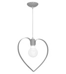 Milagro Lampa wisząca AMORE GREY 1xE27 MLP9822 Milagro Lampa wisząca AMORE GREY 1xE27 MLP9822
