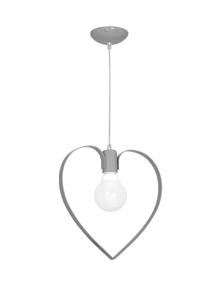 Milagro Lampa wisząca AMORE GREY 1xE27 MLP9822 Milagro Lampa wisząca AMORE GREY 1xE27 MLP9822
