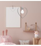 Milagro Lampa wisząca AMORE GREY 1xE27 MLP9822 Milagro Lampa wisząca AMORE GREY 1xE27 MLP9822