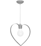 Milagro Lampa wisząca AMORE GREY 1xE27 MLP9822 Milagro Lampa wisząca AMORE GREY 1xE27 MLP9822