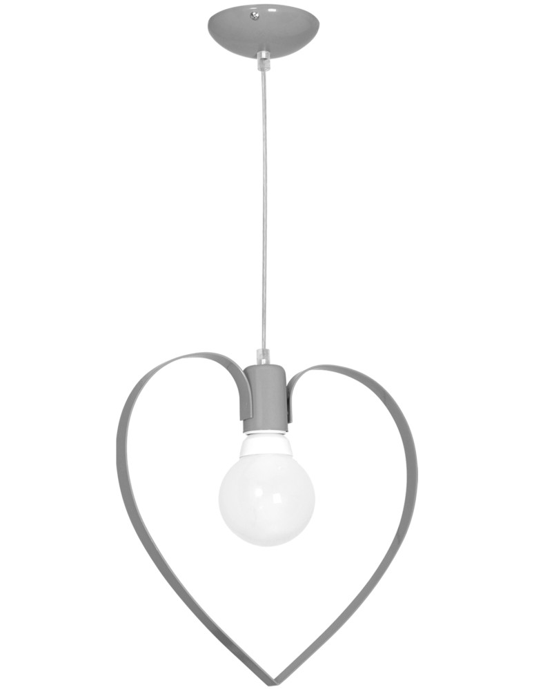 Milagro Lampa wisząca AMORE GREY 1xE27 MLP9822 Milagro Lampa wisząca AMORE GREY 1xE27 MLP9822